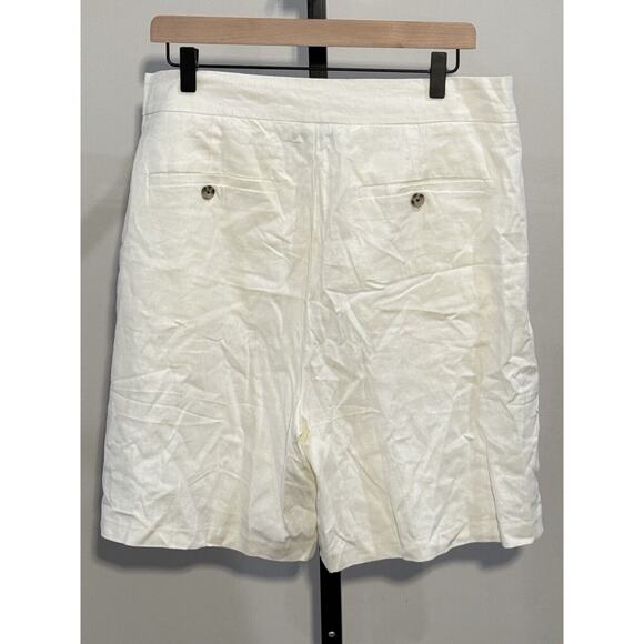 Just Fab Linen Shorts Size XXL - Picture 2 of 5